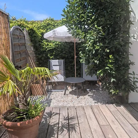 100 M De La Plage, Maison De Coeur De St Gilles *